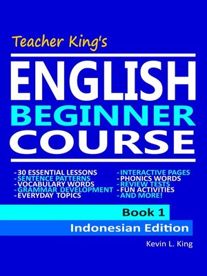 cover image of Teacher King's English Beginner Course Book 1